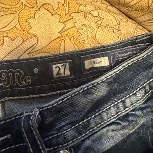 Men's Blue Bootcut Jeans